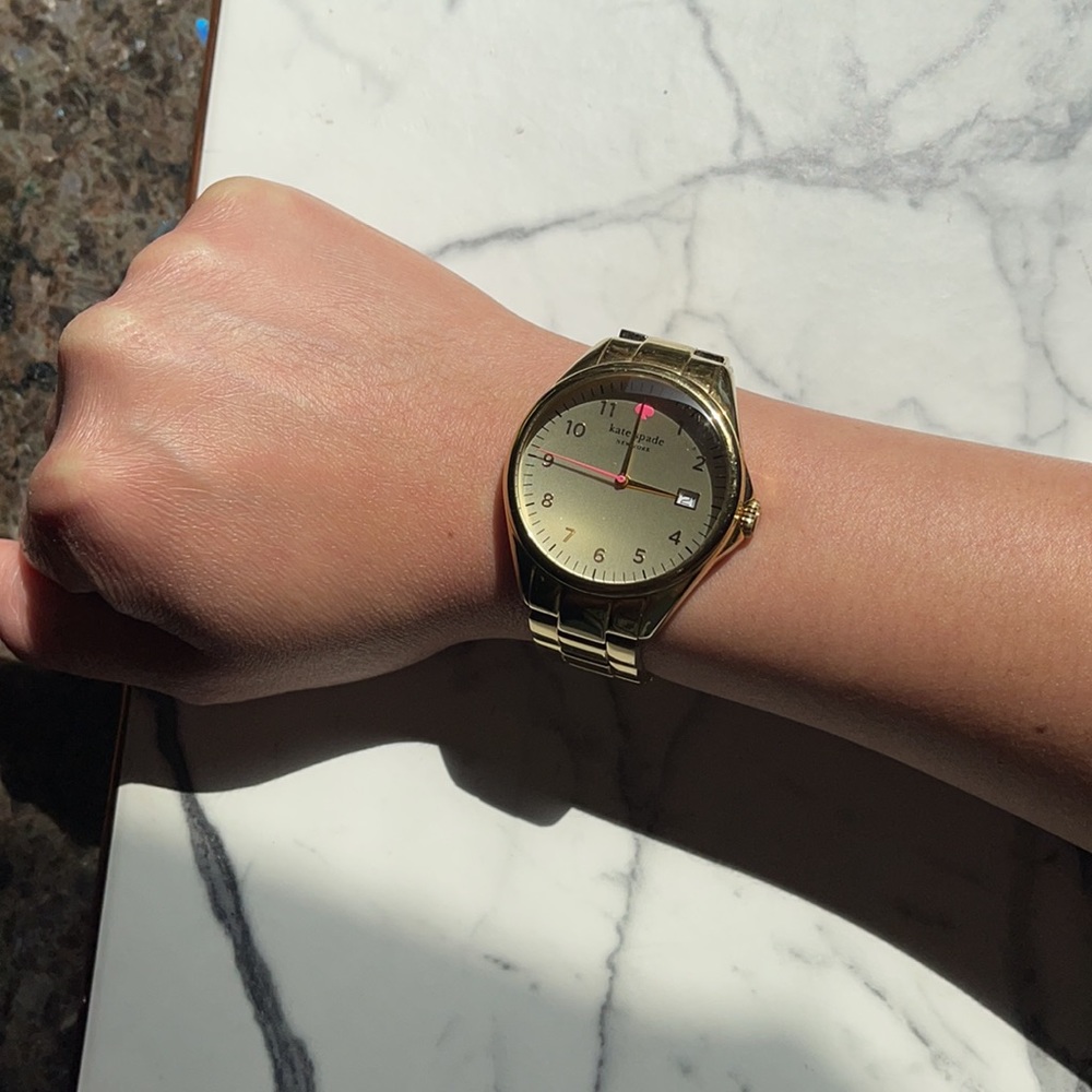 Kate ♠️ Spade - Gold Watch - Picture 16 of 17